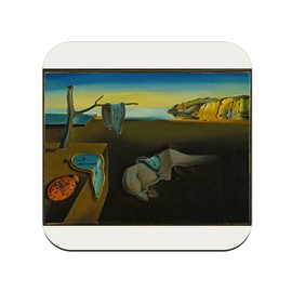 Cork Coaster - Salvadore Dali Persistance of Memory Surrealism - 1 Piece (95x95mm)