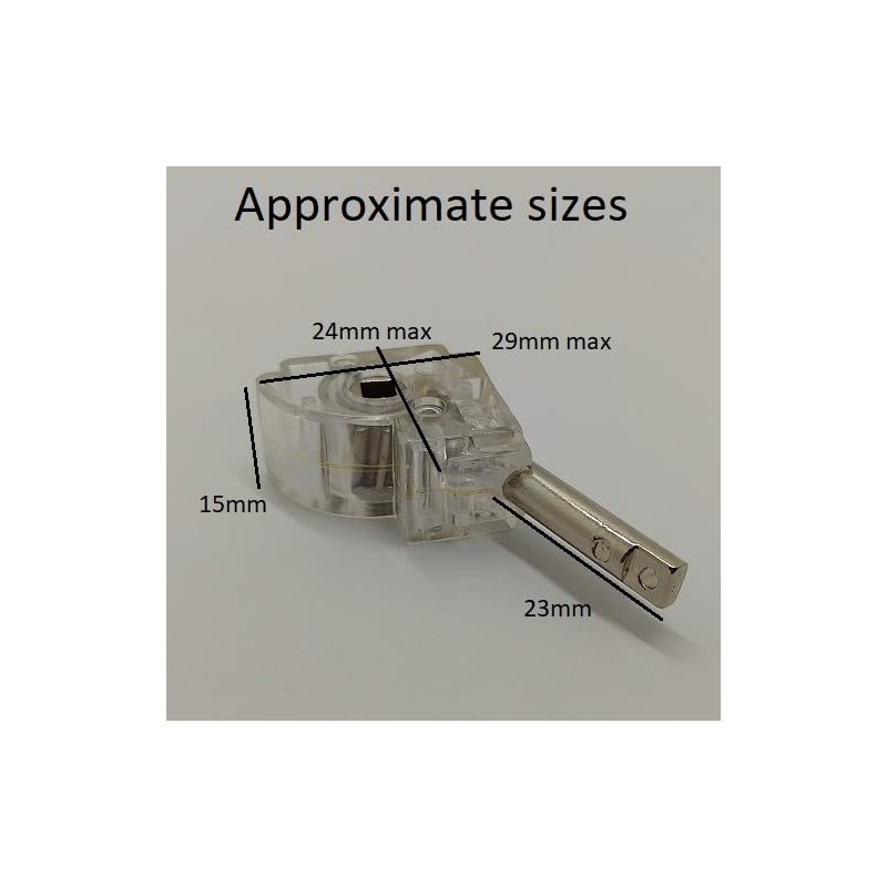 TILTER FOR WOOD VENETIAN FITS 32MM X 26MM RAILS WITH