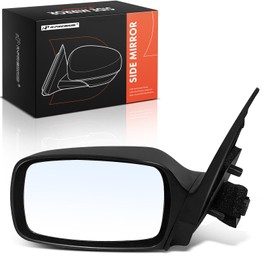 A-Premium Driver Side Power Door Mirror - Compatible with Ford Contour & Mercury Mystique, 1995-2000 - Non-Heated Non-Folding Black Outside Rear View Mirror - Replace# F8RZ17682FA