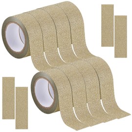 craspire 8 Rolls Light Khaki Glitter Tape 5 m Long Washi Tape Made of Foil Glitter Masking Tape Craft Tape Sparkling Decorative Sticker Roll Tape for Festival Decoration Scrapbooking