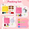 3PCS DIY Embroidery Doll Set, Cartoon Animal Sewing Craft Kit,