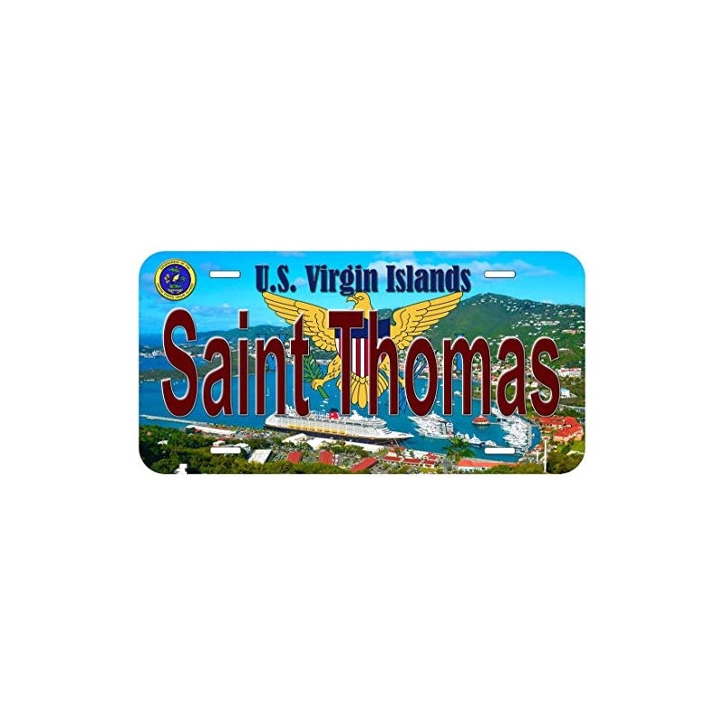 Saint Thomas TAG01 US Virgin Islands Novelty Car Auto License