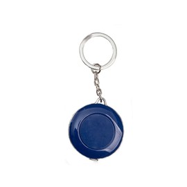Blue Spring Soft Tape Measure, 60 inch/150cm Keyring Design Retractable Tape Measuring Tape for Body Sewing Tailor Cloth Ruler