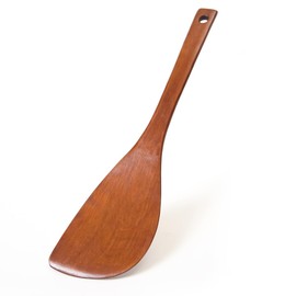 Tokunari Turner Turner Wooden Lacquered Round Tip 11.2 x 2.8 inches (28.5 x 7 cm) Turner | Gently Returns Food with Rounded Tip TAP-102