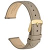 WOCCI 18mm Grace Leather Watch Strap for Ladies, Top Grain