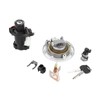 Qiilu Ignition Switch Fuel Gas Seat Lock Key Set for