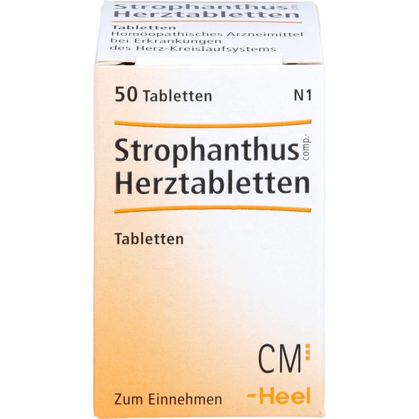 STROPHANTHUS COMP.Heart Tablets Pack of 50