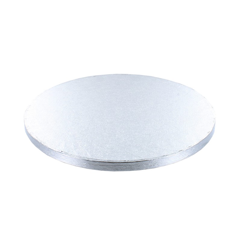 Culpitt Cake Board, Cake Drum, Silver, 9 Inch (228mm) Round,