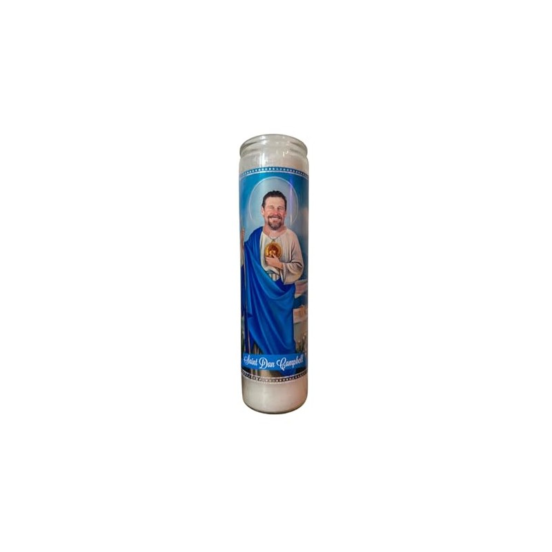 Dan Campbell Prayer Saint Devotional Candle