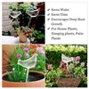 6Pcs Bird Shaped Plant Waterer Automatic Glass Bird Shape Design