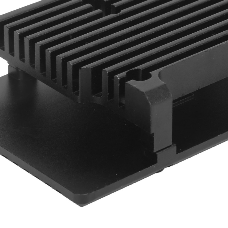 Aluminum Alloy Box Heat Dissipation Cooling Case Accessories for Raspberry