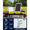 Engrepo Solar Lights Outdoor 3000LM Auto On/Off Dusk to Dawn