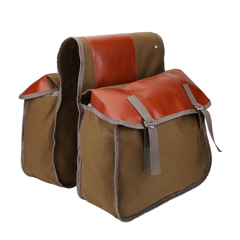 Bike Rear Rack Storage Bag Large Capacity Saddle Tail Pouches
