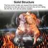 Chicken Roaster Rack,Stainless Steel Beer Can Chicken Holder for Whole