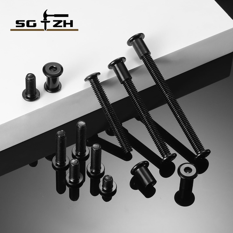 1/4-20 x 1 Inch 20Pcs Flat Head Hex Socket Cap
