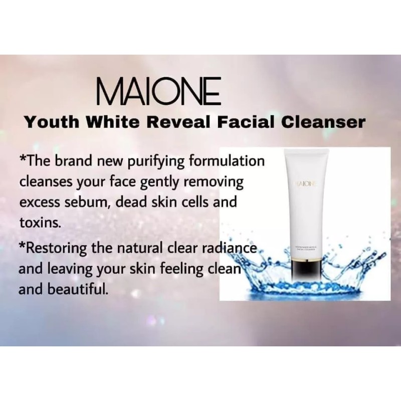 Maione White Reveal Facial Cleanser Maione (125ml)