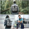 Unisex Rolltop Backpack, Daypack With Compartment For 12 - 17