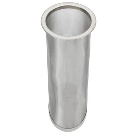 Cold Brew Coffee Filter Junta Cartucho de Filtro Mason Jar Cartucho de Filtro Cubo de Filtro Malla de Acero Inoxidable para Junta de Sello Cilíndrico Boca Ancha (8 * 21cm)