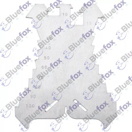 BLUEFOX TOOLS Sheet Metal Scribe Stainless Steel Marking Template Scriber 140MM Marking Gauge