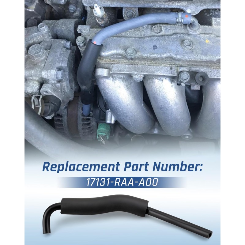 17131-RAA-A00 PCV Tube & Valve Fit for Honda Accord 2.4L