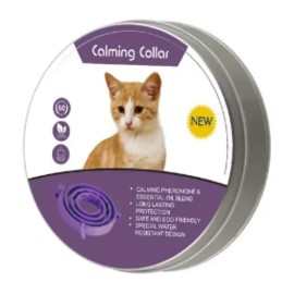 Collar Calmante Collar Tranquilizante Gatos Perros 4 Piezas