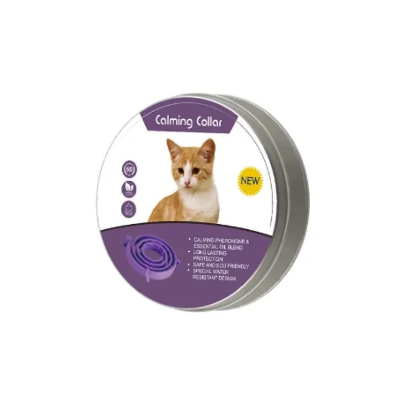 Collar Calmante Collar Tranquilizante Gatos Perros 4 Piezas