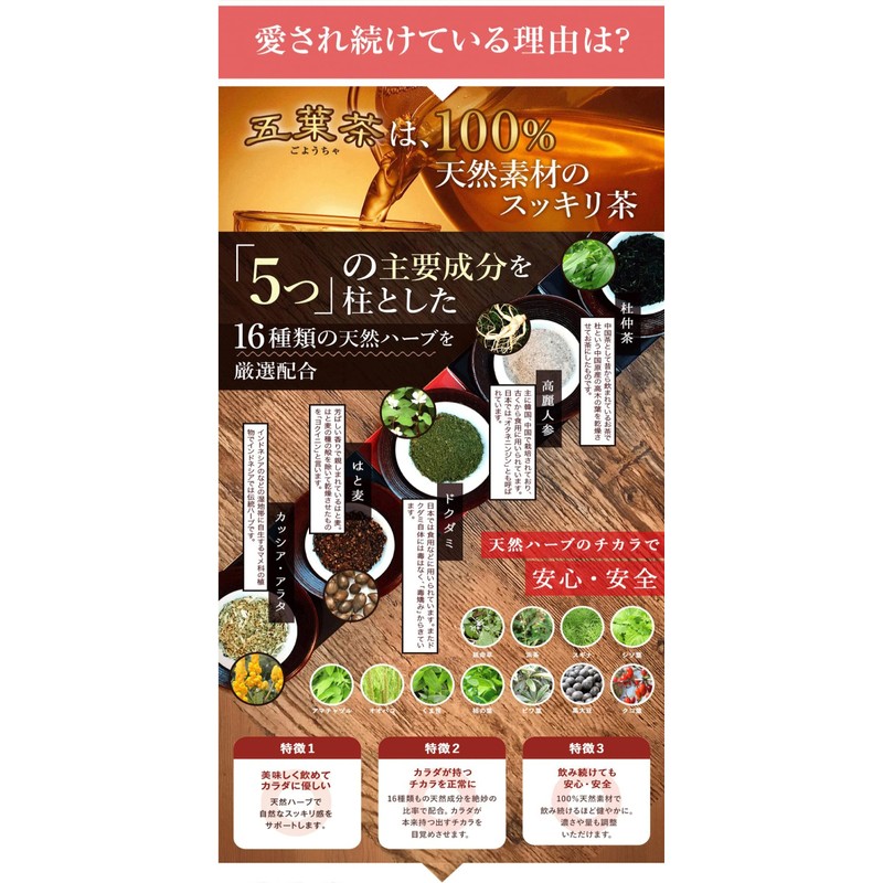 Goya Royal Beauty 30 Packets Diet Tea, Diet Tea, Tea