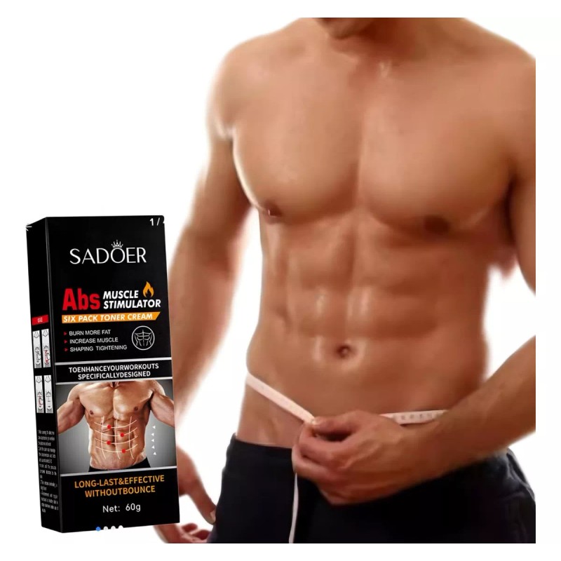 MAZ SADOOER Grema/gel Abdominal Reducir Reafirmar Abdomen Piernas Gluteo
