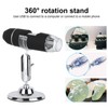 USB Microscope 8LED 1000X 640x480P Microscope with Stand for Android