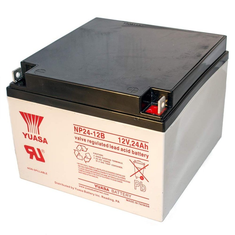 YUASA BATTERY NP24-12B 12V 24AH BATTERY