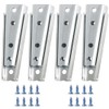 4Pcs Sectional Sofa Connector, Sofa Buckle, Sofa Latch, Diagonal Bolts,