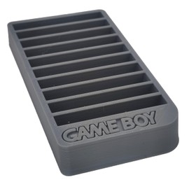 10 Game Cartrdige Holder for Game boy and Game boy Advance Storage, Display - 3D printed
