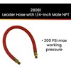 Hot Max 28081 18-Inch Leader Hose with 1/4-Inch Male NPT