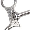 120mm Horse Mouth Snaffle with Chain Stainless Steel Horse Bit