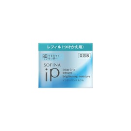 Sofina iP Interlink Serum for Moisturizing and Bright Skin, 1.9 oz (55 g), Beauty Serum, All-in-One, Lotion Function + Milky Lotion Function, Bright Refill, 1.9 oz (55 g)