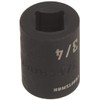 CRAFTSMAN Shallow Impact Socket, SAE, 1/2-Inch Drive, 3/4-Inch (CMMT15854)