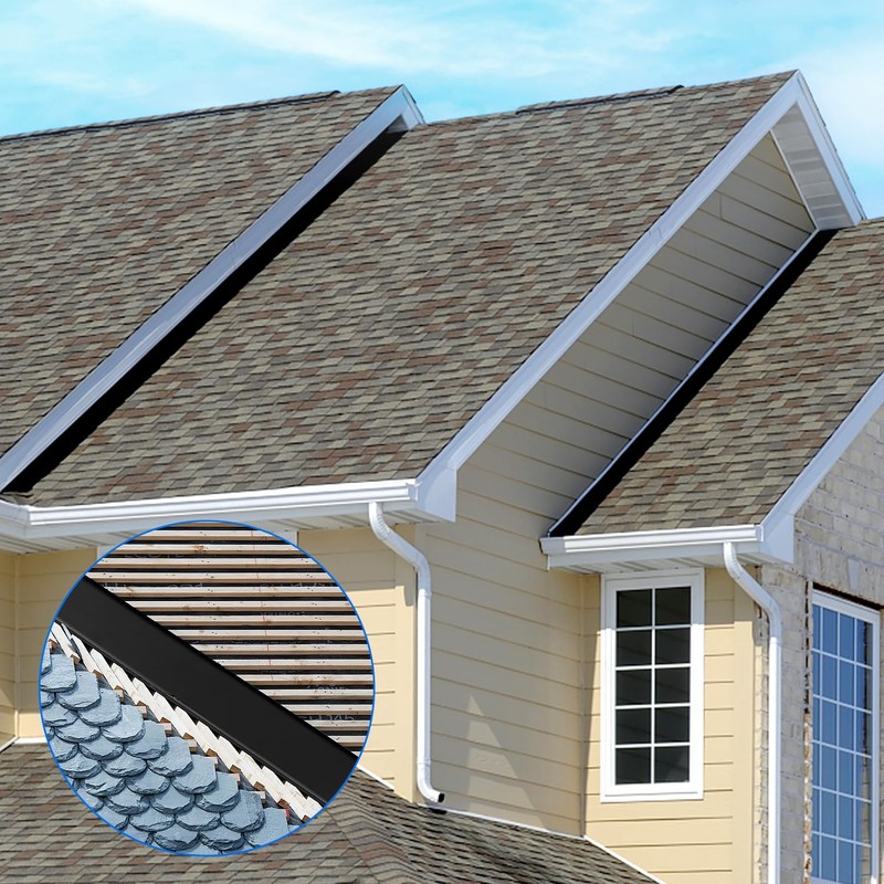 WochiTV Solid Rubber Strips Rolls, 2" Wide x 1/8" Thick