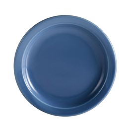CAC China L-6NR-LB Las Vegas Narrow Rim 6-1/2-Inch Light Blue Stoneware Plate, Box of 36