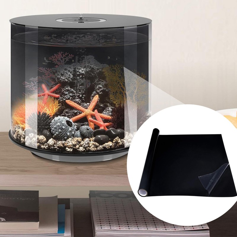 Fish Tank Wallpaper | Static Cling Aquarium Backdrop - Aquarium