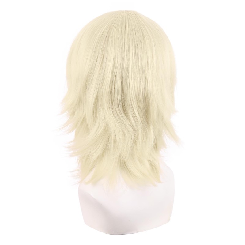 MapofBeauty 14 Inch/35 cm Short Cosplay Wolf Tail Synthetic Side