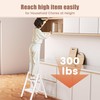 GameGem 2 Step Ladder Portable Folding Step Stool with Anti-Slip