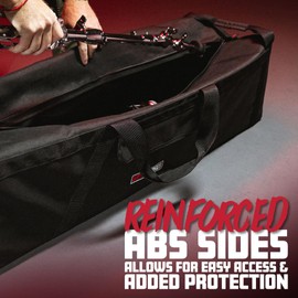 Gator Cases MiZone Drum Set Hardware Bag with Wheels and Tow Handle, 46" x 12" x 12" (GP-HDWE-1246W)