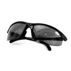 V.W.E. Men Black Sport Bifocal Sunglasses - Outdoor Reading Activity