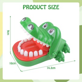 Crocodile Game Teeth, Large Toy Crocodile Teeth, Crocodile Doctor Game for Children, Fun Crocodile Mouth Finger Biting Game, Crocodile Toy for Children, Girls and Boys, Family Game, Party Game, Gift