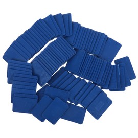 Gatuida 100pcs Flat Shims for Leveling Doors and Shims Kit Thick Load Support for Patio Furniture Griddle and Tile Adjustments