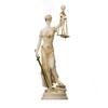 BeautifulGreekStatues GREEK GODDESS THEMIS STATUE GOLD COLOUR BLIND LADY JUSTICE