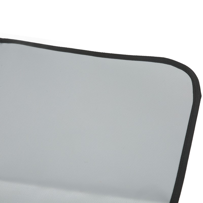 Picnic Fire Blanket Silicone Coated Glass Fiber Grey Filleted Corner