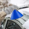 Taicols Pack of 2 Car Ice Scraper Round, 360 Degree