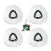 Spin Mop Head Refills for Vileda, 4pcs Spin Mop, Easy