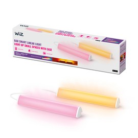 WiZ Connected Portable LED Light Bar - Flowing Multicolor LED Color-Changing Light Bar For Your Smart Home - Compatible with Alexa and Google Home Assistant - 1 Pack